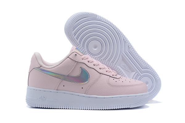 Women's Air Force 1 Low Top Pink Shoes 087
